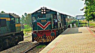 135 Years Old Historical Gurmani Railway Station || Catching GMU-30 4723 Dn RL & 129 Up Thal  8323