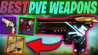 The TOP 8 PVE Weapons In Echoes ACT 3 (MOST POPULAR PVE WEAPONS 2024  Destiny 2 final Shape )