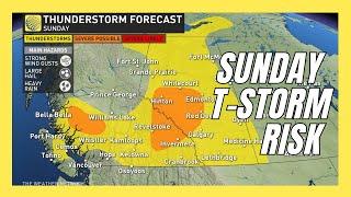 Stormy, Rainy Potential in Alberta Amid Fire Worries