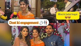 Dost ki Engagement (one wicket down ) || bhai ki ladai hogai wha ||