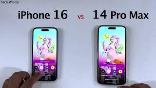 iPhone 16 vs iPhone 14 Pro Max - Speed Performance Test