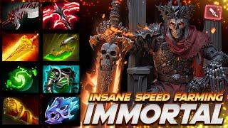 Wraith King Insane Speed Farming - Dota 2 Pro Gameplay [Watch & Learn]