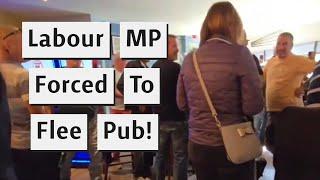 Labour MP Forced To Flee Pub Following Boos From Patrons!