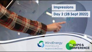 WindEnergy Hamburg 2022: 2nd day of the global on & offshore expo