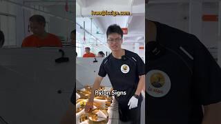 Backlit sign #led #ledlights #ledsigns #sign #lcsign #neon #lightbox #lol #tony #funny #fyp #usa