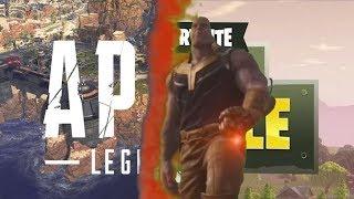 Thanos Returns Home Meme - Apex/Fortnite