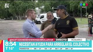 Família rodantera haciéndonos el aguante