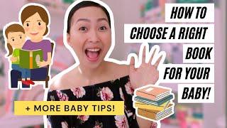 HOW TO CHOOSE RIGHT BOOKS FOR YOUR BABY + SAMPLE & TYPES OF BOOKS!