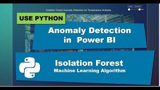 Machine Learning Anomaly Detection with Python and Power BI