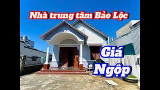 NGỘP NGÂN HÀNG ANH CHỦ CẦN BÁN LỖ CĂN NHÀ TÂM HUYẾT NGAY TRUNG TÂM PHƯỜNG LỘC SƠN - BẢO LỘC