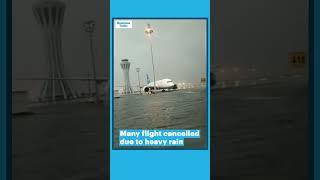 Beijing Airport Submerged As Widespread Flooding Continues In China