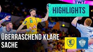 Highlights: Rhein-Neckar Löwen - TBV Lemgo Lippe | DAIKIN HBL | Dyn Handball