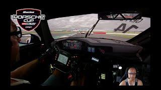 Porsche Cup at Silverstone - Spin in Turn 4 | Open Setup | Strength of Field 3352 - D-Box Motion