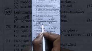 NEET_ Neural Control and Coordination MCQ Question Practice #neet #neetmcq #motivation #aiims