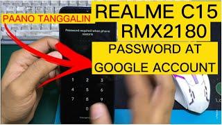 Realme C15 RMX2180 Password hard reset bypass frp google account