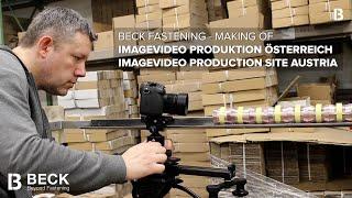 BECK Fastening - Making of Imagevideo Production Austria