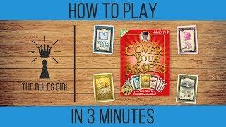 How to Play Cover Your Assets in 3 Minutes - The Rules Girl