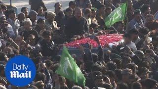 Former Pakistan leader Nawaz Sharif jailed for corruption