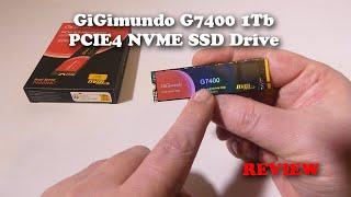 GiGimundo G7400 1Tb PCIe 4.0 NVMe SSD Drive REVIEW
