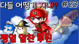 "2시간 알찬 루틴 공개”일비와 이별 [메이플랜드 무자본 표도 #23] 공개