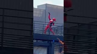 Deadpool dances to Celine Dion at Disneyland Paris Avengers Campus! !