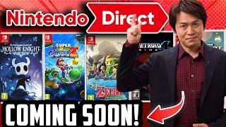 Nintendo Direct Coming Next Month!