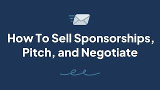 Justin Moore - How To Sell Sponsorships, Pitch, and Negotiate, Growing To 35k+ Subscribers