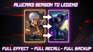 Script alucard season to legend full recall full effect