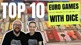 Top 10 Euro Games with Dice