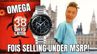 ALL NEW OMEGA FOIS SPEEDY NOW SELLS ON THE GREY MARKET FOR 10% LESS THAN MSRP 38 Days After Launch