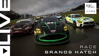 LIVE | Race | Brands Hatch | British GT 2024