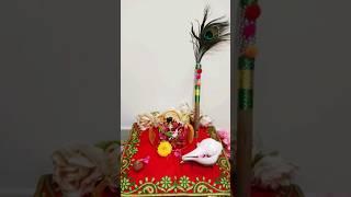 krishna Janmashtami  | Simple Puja at Home | Jay Shrikrishna  #krishna #youtubeshorts #shorts