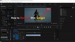 Как удалить или размыть логотип из видео за 1 минуту с помощью Adobe Premiere Pro