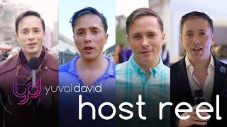 Host & Reporter Reel - Yuval David - Host, Reporter, MC - TV, Documentaries, Live Events, News