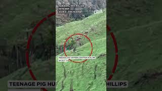 Watch: Fugitive Tom Phillips On The Run With His Three Children Spotted Walking In Rugged Terrain
