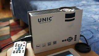 UNIC UC40 LED Projector Review / Watch Youtube Like a BOSS!