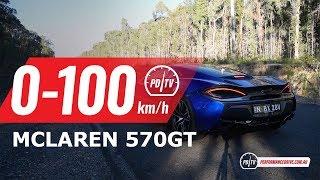 McLaren 570GT 0-100km/h & engine sound