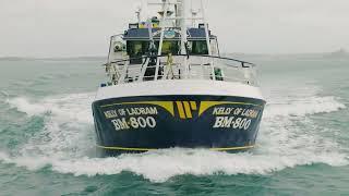 Kelly of Ladram arriving into Newlyn, Cornwall