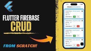  Flutter Firebase CRUD by REAL Project 2024 • Create / Read / Update / Delete