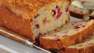 Cranberry Bread Recipe Demonstration - Joyofbaking.com