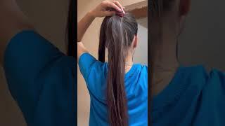 Hairstyle hack #try it #trending #viralvideo #shortvideo #easyhairstyle #foryou #video #viralshorts