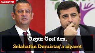 Özgür Özel'den, Selahattin Demirtaş'a ziyaret