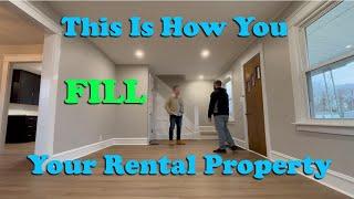 How To Show Your Rental Property To Tenants!