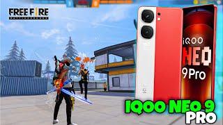 iQOO Neo 9 Pro Gaming Test After 30 Days  IQOO Neo 9 Pro Free Fire Gameplay Test