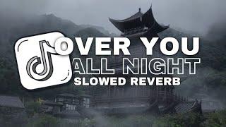 DJ OVER YOU X ALL NIGHT ENA ENA || SLOWED REVERB SOUND HEALING VIRAL TIKTOK