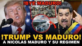 DONALD TRUMP REVELA PLAN PARA ELIMINAR A NICOLAS MADURO Y DARLE FIN AL REGIMEN!