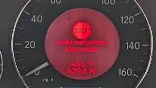 Mercedes-Benz Stop Brake Malfunction Stop Vehicle Diagnosis with YOUCANIC Scanner