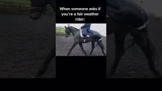 It was seriously wet!!!!! #equestrian #horse #equestrianlife #horseriding #horselover