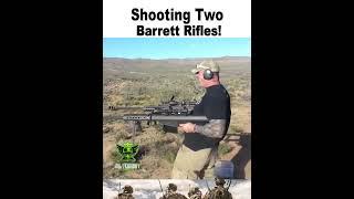 Shooting Two Barrett 50BMG Rifles!!!