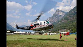 Bell 205, Chinese EHang eVTOL and other rare helicopters and highlights at Open AirPort Lodrino